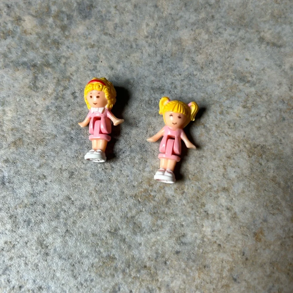1989 Bluebird Polly Pocket Polly’s Flat Compact Set - Picture 2 of 5